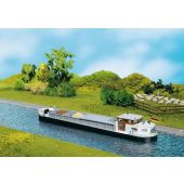 Faller 131006 River cargo boat with dwelling cabin, H0