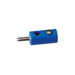 Brawa 3055 Stecker, rund, 10 Stück, blau