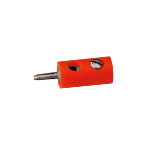 Brawa 3056 Stecker, rund, 10 Stück, orange