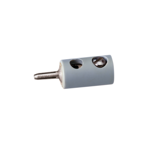 Brawa 3057 Stecker, rund, 10 Stück, grau