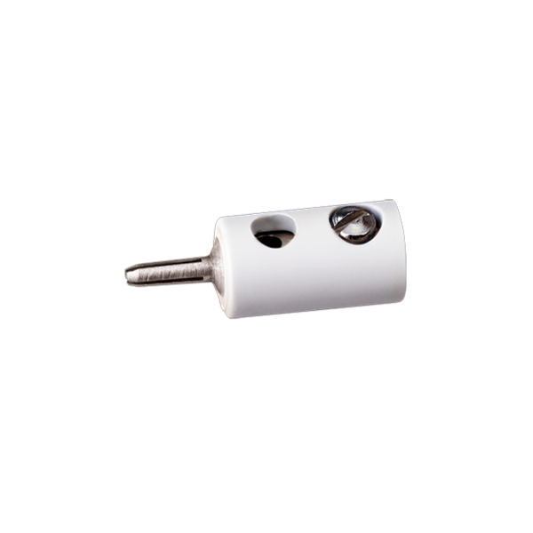 Brawa 3059 Stecker, rund, 10 Stück, weiß
