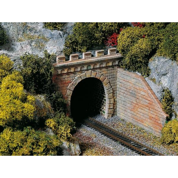 Auhagen 13276 2 tunnel portals single track, TT