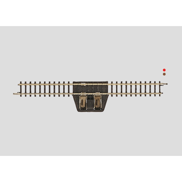Märklin 8590 Anschlussgleis gerade, 110 mm, Z