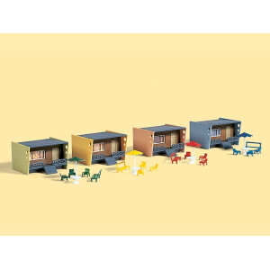 Auhagen 13315 4 maisons de week-end, TT