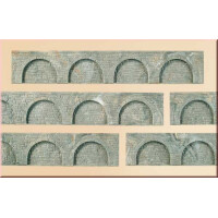Auhagen 43628 6 Arkadenteile, je 194 x 32 mm, TT