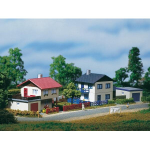 Auhagen 14462 2 suburban houses, N