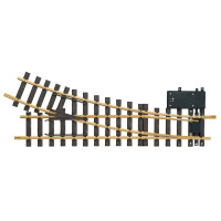 LGB 16050 Elektrische Weiche rechts, R3/22,5°, IIm