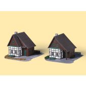 Auhagen 14452 2 half-timbered houses, N