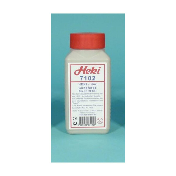 Heki 7102 Grundfarbe Granit, 200 ml
