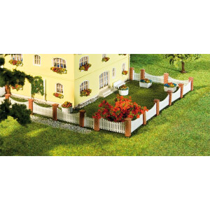 Faller 180429 Vorgartenzaun, Länge 38,5 cm, H0