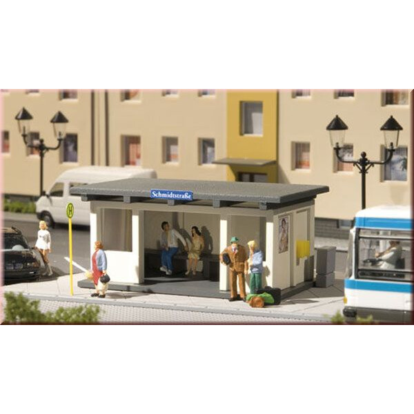 Auhagen 11419 2 abris de bus, H0