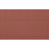Auhagen 52230 2 Dekorplatten Wellblech rotbraun, H0/TT