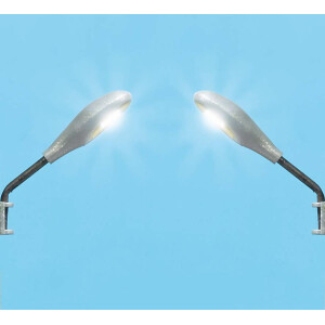 Busch 4153 2 Wand-Lampen, H0