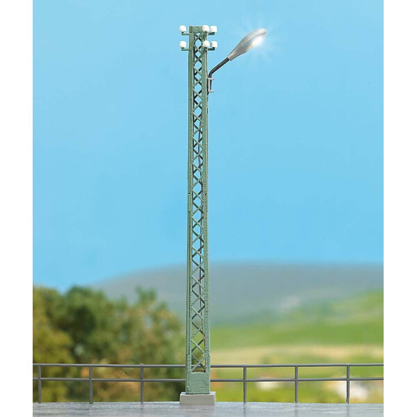 Busch 4151 Gittermast-Lampe, H0