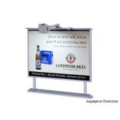 Viessmann 6336 Advertising board with LED lithting, H0