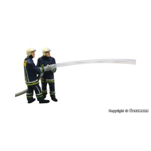 Viessmann 5142 Pompiers en train déteindre un incendie, H0