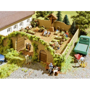 Vollmer 43861 Deko-Set Friedhof, H0