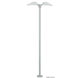 Viessmann 6084 Moderne Bahnsteigleuchte doppelt, LED...