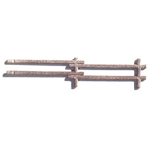 Noch 13010 Rundholzzaun, ca. 100 cm lang, H0