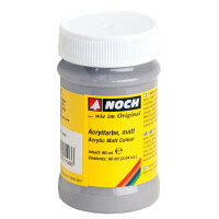 Noch 61196 Acrylfarbe matt, grau, 90 ml