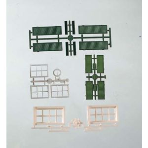 Piko 62805 Components: Windows and Shutters, G