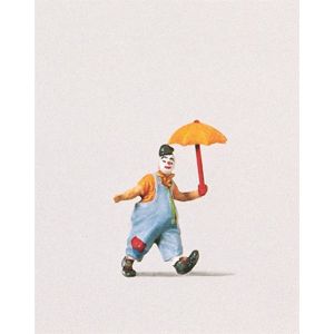 Preiser 29001 Clown with umbrella, H0