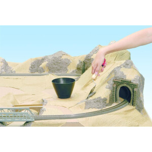 Noch 60882 Felsspachtel XL "Granit", grau, 1000 g