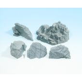Noch 58451 Struktur-Felsstücke Granit, 5 Stück,...