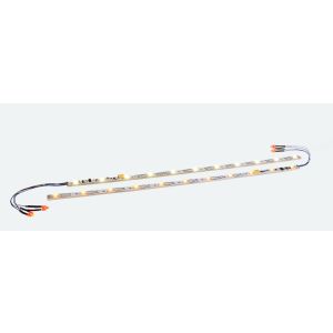 ESU 50702 LED lighting strip with taillight, 255 mm, 11 LEDs, yellow, N-H0