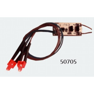 ESU 50705 Innenbeleuchtung, Schlusslicht, 2 LED, rot