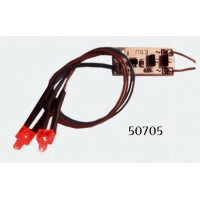 ESU 50705 LED lighting strip, taillight, 2 LED, red