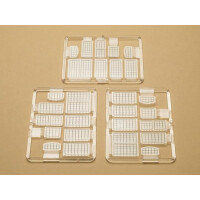 Auhagen 48652 Windows for industrial buildings, H0