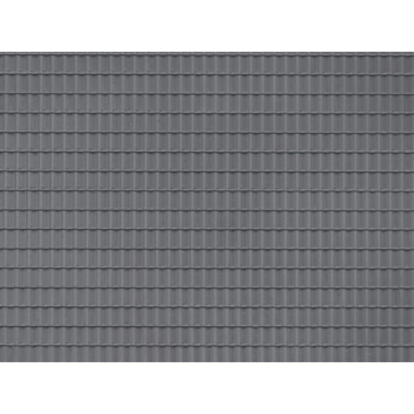 Auhagen 52426 Roof tile dark grey, H0/TT