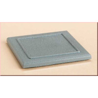 Auhagen 48109 8 Bodenplatten für Stahltragselemente, H0/TT