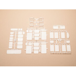 Auhagen 48251 Fensterscheiben, Oberlichte, H0/TT