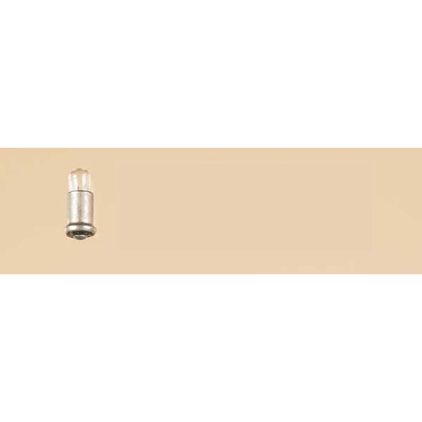 Auhagen 54730 S 4,5 Glühlampe mit Stecksockel klar, 12 V