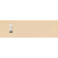 Auhagen 54730 S 4,5 Glühlampe mit Stecksockel klar, 12 V