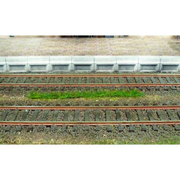 Heki 1813 10 Grasstreifen, dunkelgrün, je 10 cm lang