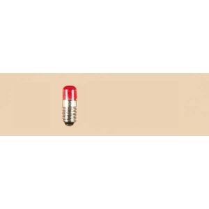 Auhagen 55751 Cylindrical, screw socket,5 mm diameter, red, 16 V