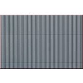 Auhagen 52431 Decorative panels corrugated iron, grey, H0