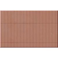 Auhagen 52432 1 Trapezblechplatte rotbraun, lose, 10 x 20 cm, H0