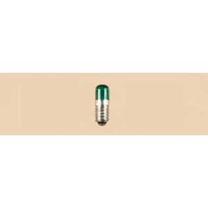 Auhagen 55752 Cylindrical, screw socket,5 mm diameter, green, 16 V
