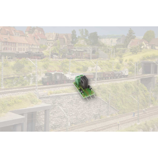 Lenz 11010 Adapter LA 010 -> Zum Anschluss von mot. Weichenantrieben an LS100