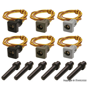 Viessmann 6806 Socles de contact, H0