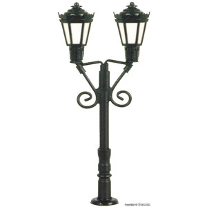 Viessmann 6473 Parklaterne, zweiflammig, LED...