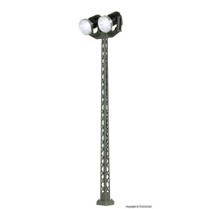 Viessmann 6532 Flutlichtstrahler doppelt, LED weiß,...
