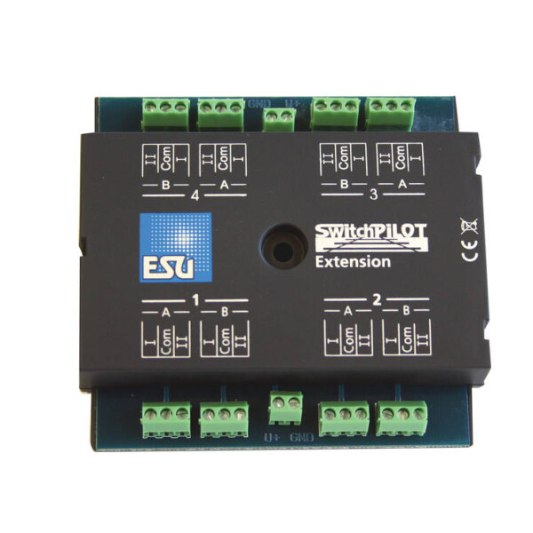 ESU 51801 SwitchPilot Extension, 4 x Relaisausgang, Erweiterung für SwitchPilot V1.0