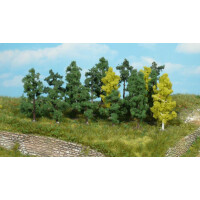 Heki 1231 Bäume sortiert, 25 Stück, 4-6 cm hoch, Z-H0