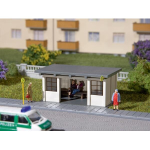 Auhagen 13330 2 bus shelters, TT