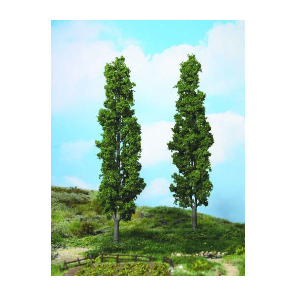 Heki 1983 2 Pappeln, 27 cm hoch, 0-G